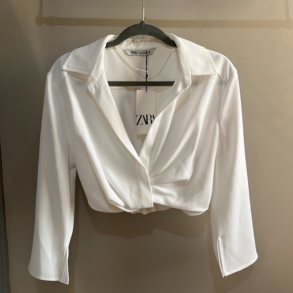 NWT Zara Structured Top